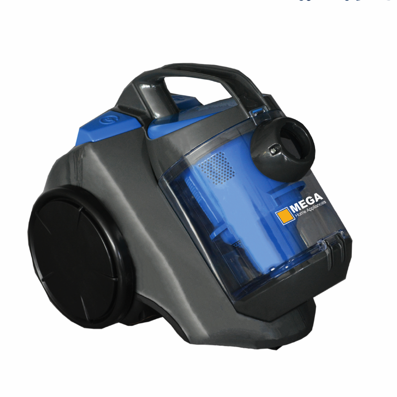 MEGA VACUUM CLEANER, WITHOUT BAG, 1400 WATTS, BLUE