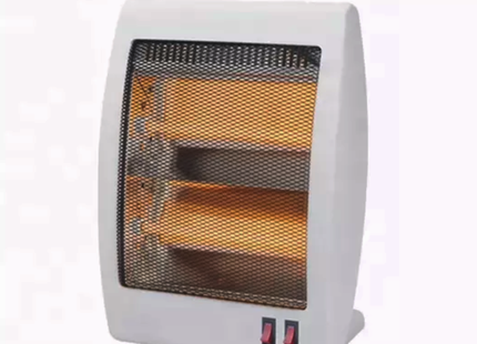 Electric quartz space heater for winter, 2000 watts, with wheel