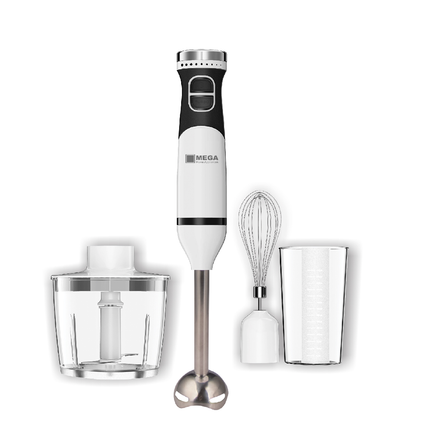 خلاط يدوي ميجا 600 واط - ابيض