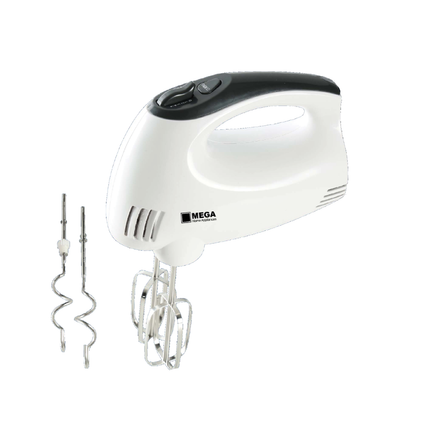خلاط ميجا اليدوي 300 واط ابيض