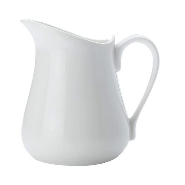 Maxwell & Williams MWAA023 White Basics Milk Jug / Gravy Jug with Handle, Porcelain, White, 320 ml