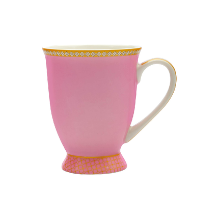 Maxwell & Williams Teas & C’s Kasbah Coffee Mug in Gift Box, Porcelain, Hot Pink, 300 ml