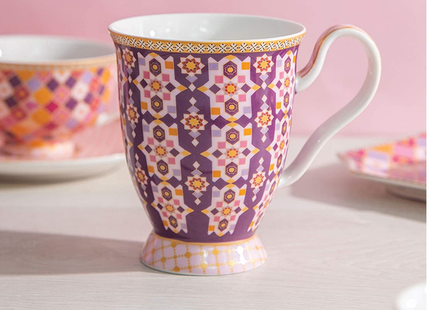 Maxwell & Williams HV0120 Teas & C’s Kasbah Coffee Mug in Gift Box, Porcelain, Rose, 300 ml