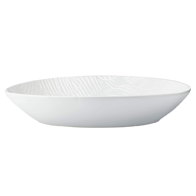 Maxwell & Williams DR0315 Panama Oval Serving Dish in Gift Box, Stoneware, White, 32 x 23 cm