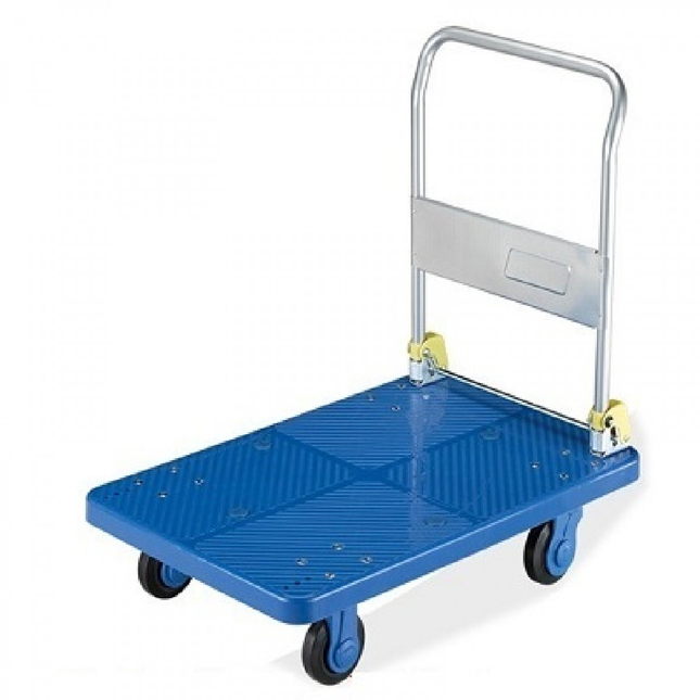 Blue flat carriage, 300 kg, 73*43 cm