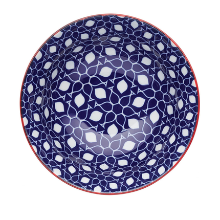 Kc Floral Geo Bowl 15.7cm