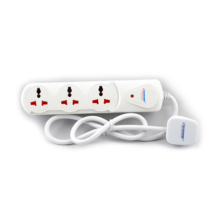 وصلة كهرباء ترميناتور 5 مداخل - 13 أمبير - 3 متر