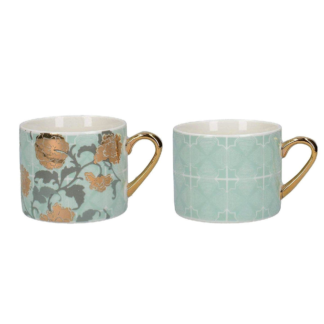 Victoria And Albert Decadence Set Of 2 Espresso Mugs
