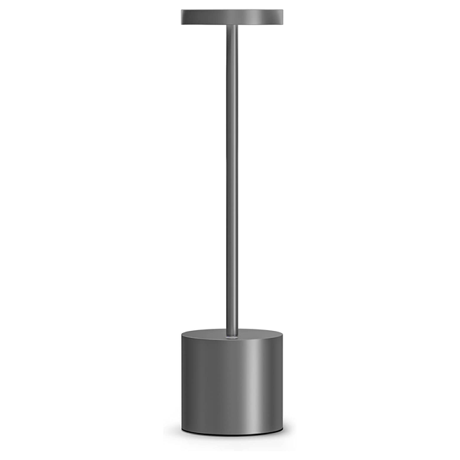 USB Rechargeable Battery Desk Lamp Aluminium LED Cordless