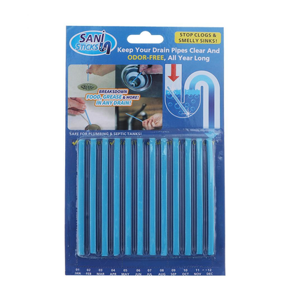 2PCS/LOT PIPELINE BATHTUB DECONTAMINATION DRAIN CLEANERS