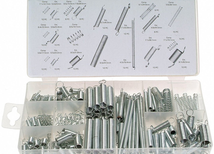 FD-6006 EXTENSION & COMPRESSION SPRINGS ASSORTMENT 200PC