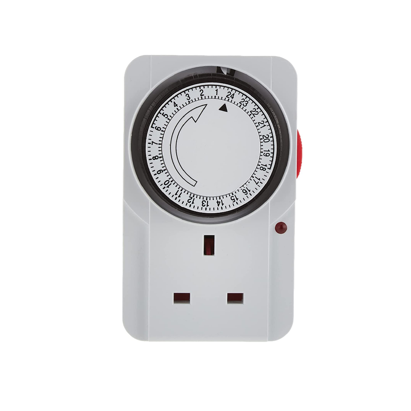 ELECTRONIC PLUG IN TIMER SWITCH 24HR