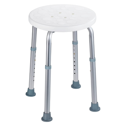 مقعد حمام سيكيورا 45.5 *57.5 سم من وينكو أبيض/فضي