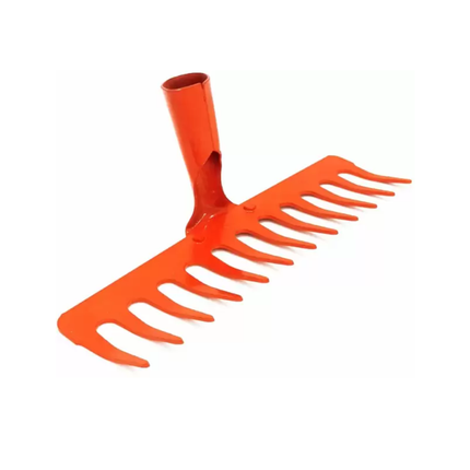 Megasteel garden rake, 16 teeth