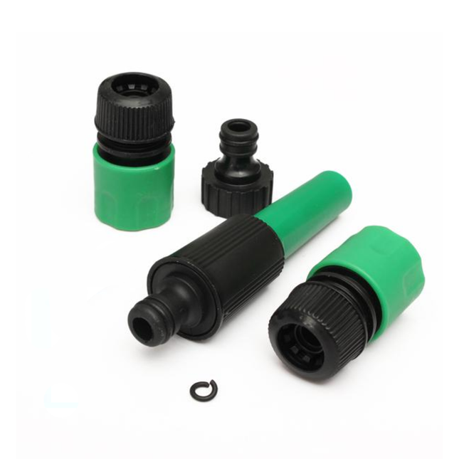 Plastic hose connectors set / 4pcs