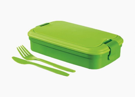 CURVER LUNCH & GO BENTO BOX WITH KNIFE AND FORK