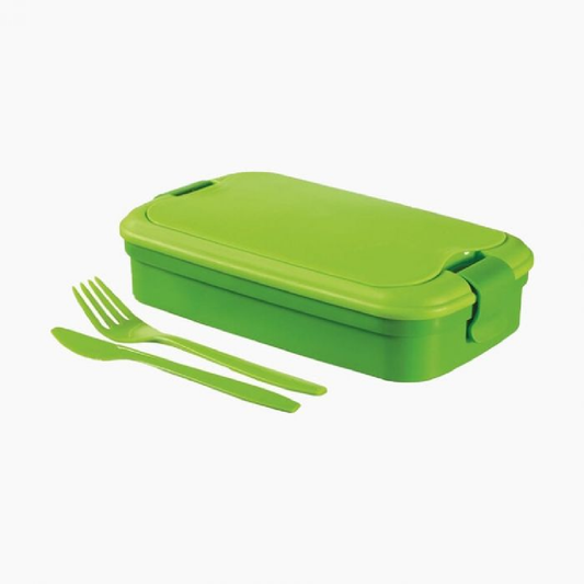 LUNCH & GO BENTO BOX WITH KNIFE AND FORK