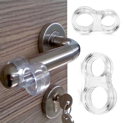 ستوب باب شفاف - 4 قطع