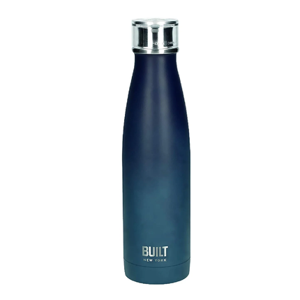 BUILT PERFECT SEAL LEAKPROOF INSULATED WATER BOTTLE/THERMAL FLASK, STAINLESS STEEL, 480 ML