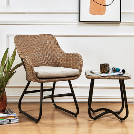 LUXURY GARDEN SEATING SET - 3 PIECES