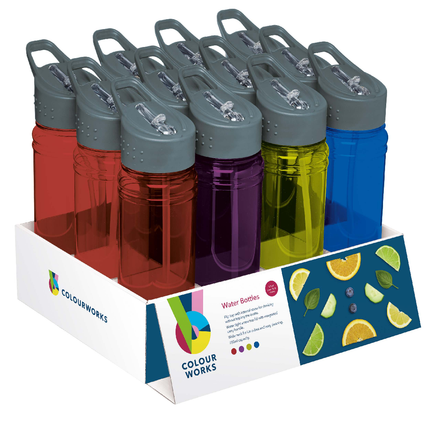 COLOURWORKS SPORTS WATER BOTTLE