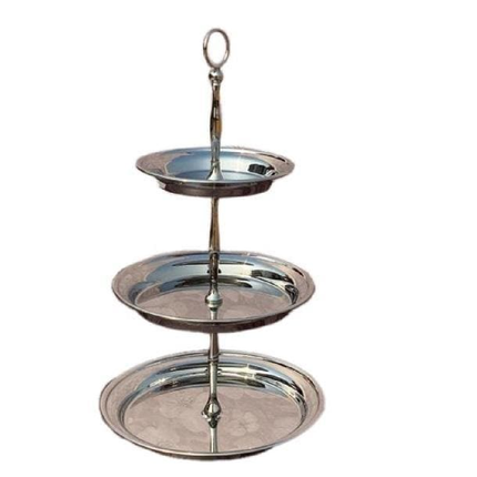 3 TIER CAKE STAND 21X38 cm