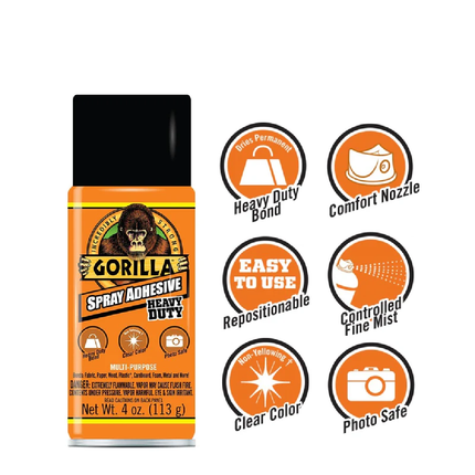 GORILLA 113G SPRAY ADHESIVE