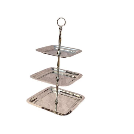 3 TIER CAKE STAND 23X23X38 cm