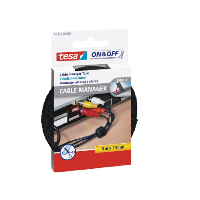 TESA ON & OFF CABLE MANAGER UNIVERSAL