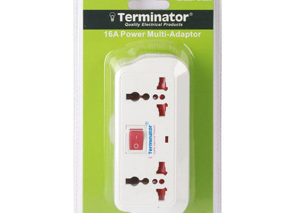 وصلة كهرباء - أدابتر ترميناتور  4 مداخل 16 أمبير