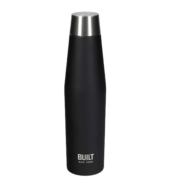 BUILT PERFECT SEAL VACUUM INSULATED WATER BOTTLE, 540 ML, BLACK