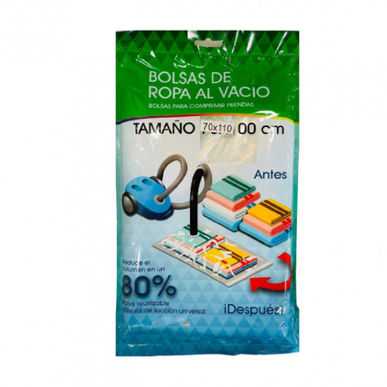 أكياس تخزين ملابس  بلاستيك -  70 * 110 سم