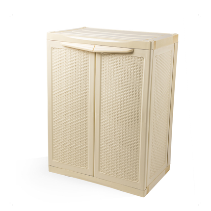 RATTAN SMALL WARDROBE