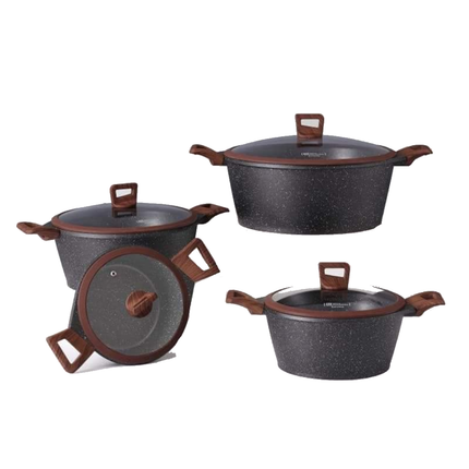 EYES COOKWARE SET - 7PCS