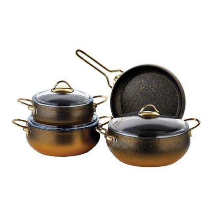 طقم طناجر طبخ