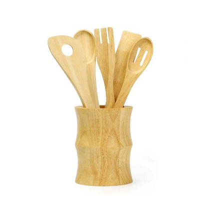 طقم أدوات مطبخ خشب من بيلي