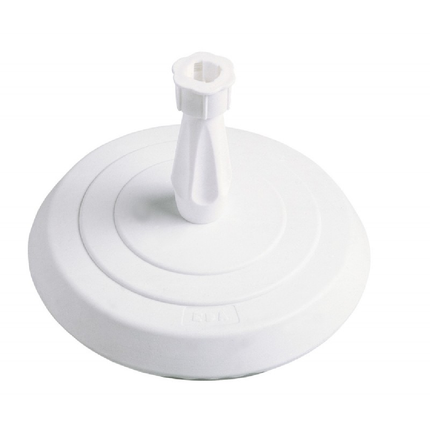 قاعدة مظلة من إيدا - أبيض 14 كجم