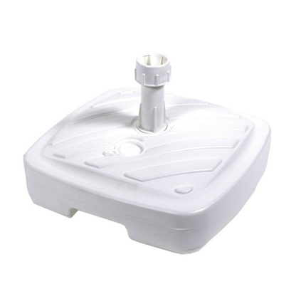 قاعدة شمسية بلاستيكية - أبيض مربعة من إيدا  40 لتر