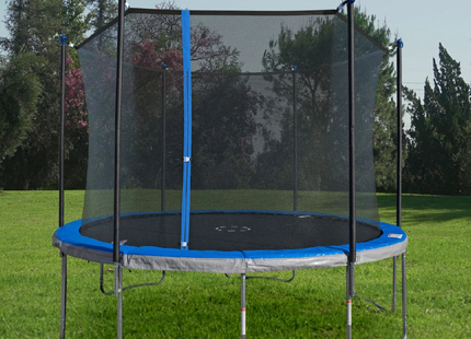 Trampoline with safety net for children 6 feet