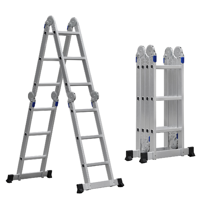 Multi-purpose telescopic ladder, 3.7 m 