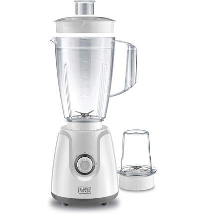 خلاط بلاك اند ديكر 400 واط مع مطحنة، ابيض