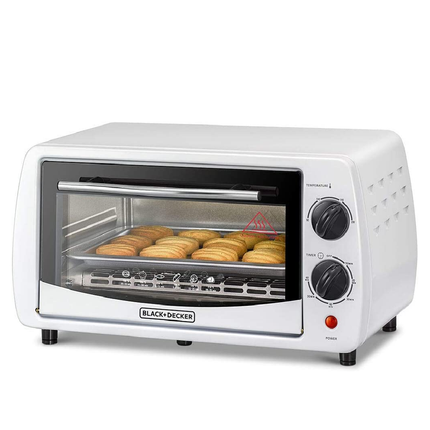 BLACK & DECKER 9L DOUBLE GLASS TOASTER OVEN TRO9DG-B5 WHITE