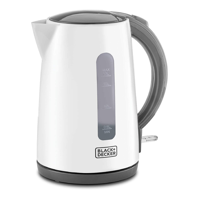 BLACK & DECKER ELECTRIC KETTLE WITH WATER-LEVEL INDICATOR 2200W 1.7L