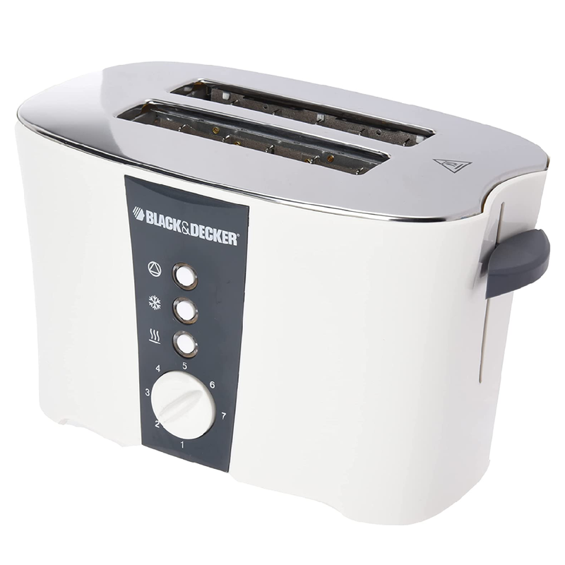 BLACK & DECKER 2 SLICE COOL TOUCH TOASTER WITH CRUMB TRAY
