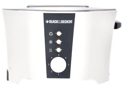 Black &amp; Decker Toaster Toaster, 80 Watts, 2 slices 