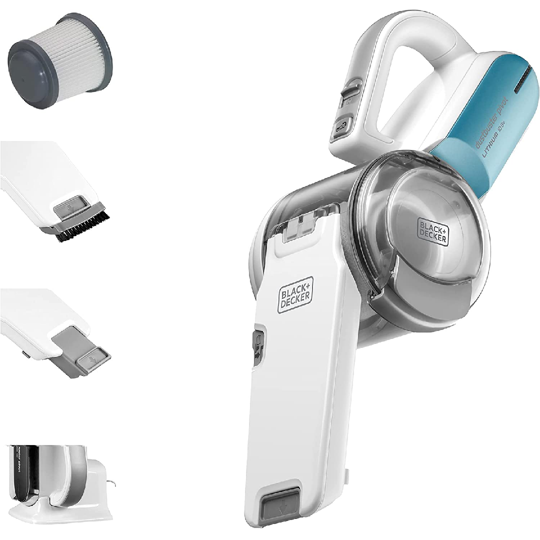 Black Decker Handheld Vacuum Cleaner with 440ml Lithium Ion Batt Mega Hardware