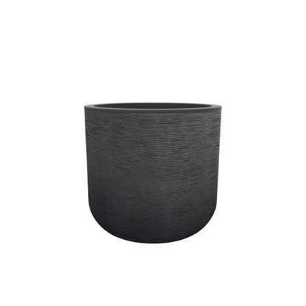 EDA  ROUND PLANTER-ANTHRACITE GREY  32.5L 40*38.5*36.8CM