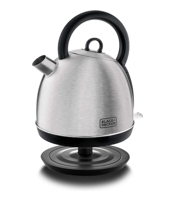 BLACK DECKER STAINLESS STEEL KETTLE 1.7 LITER DK40 B5 Mega Hardware