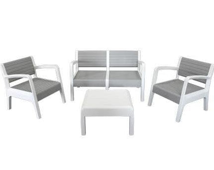 LUXURY GARDEN SEATING SET - 4 PIECES