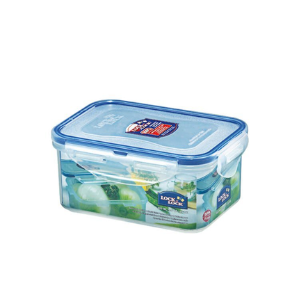 حافظة طعام مستطيلة من لوك اند لوك 600 مل